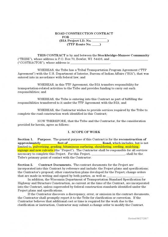 picture1_Sample Contract For Construction 84537 | K Road Construction Template