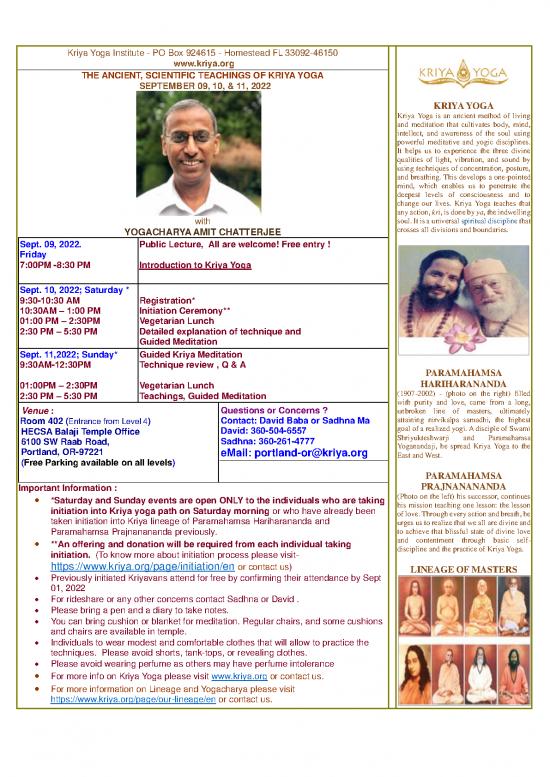 picture Kriya Yoga Pdf 85842 | Kriyayoga2022 1659838977