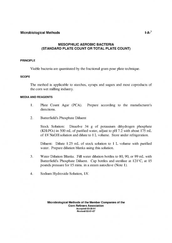 picture1_Total Plate Count Method Pdf 85524 | Mesophilic Aerobic Bacteria Standard Plate Count Or Total Plate Count