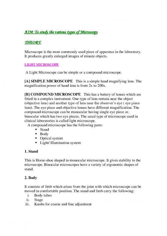 picture_Types Of Microscopy Pdf 85409 | Microscopy Ii