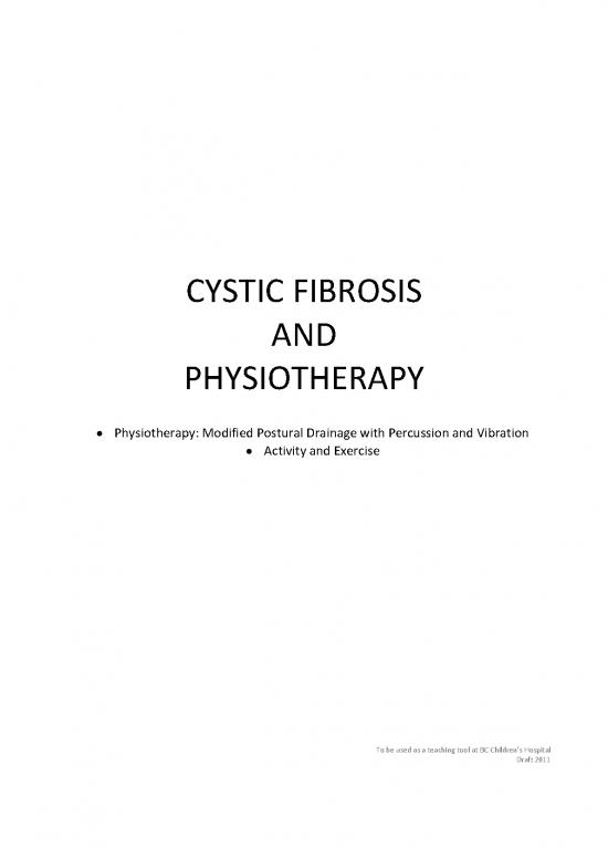 picture_Postural Drainage Positions Pdf 86476 | Pt Physiotherapy For Toddlers With Cf