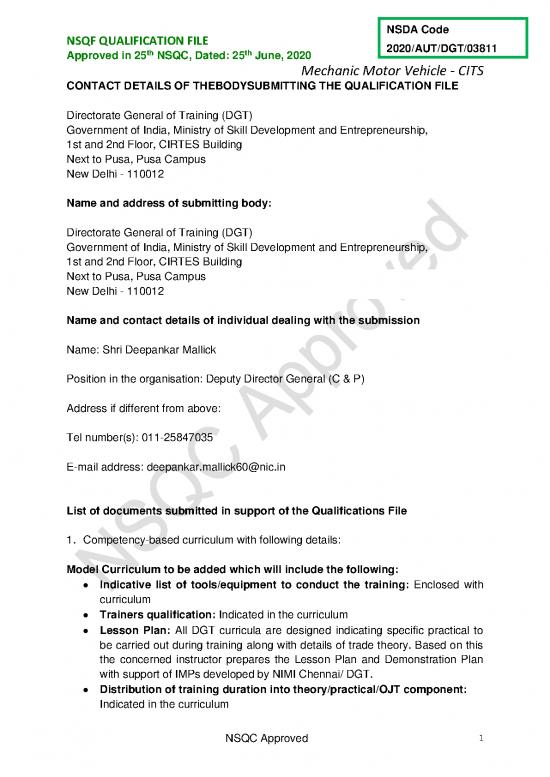 picture_Mechanic Pdf 86034 | Qf Mechanic Motor Vehicle Cits1 Nsqf 6 Converted