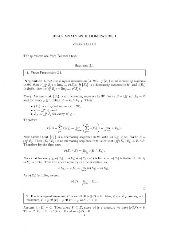 picture_Folland Real Analysis Pdf 86388 | Real2 Hw1