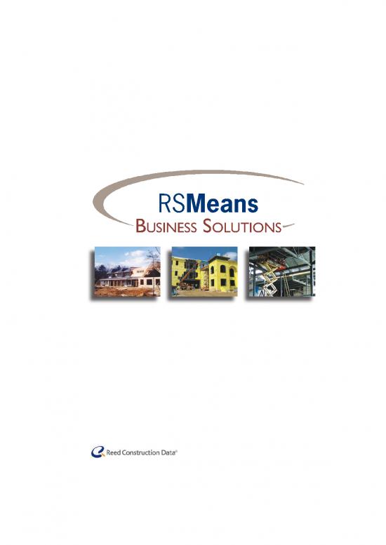 picture Construction Pdf 84432 | Rsmeanssipscoststudyreportjan2007 Web