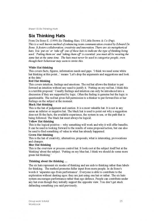 picture_Six Thinking Hats Pdf 86355 | Sixthinkinghats