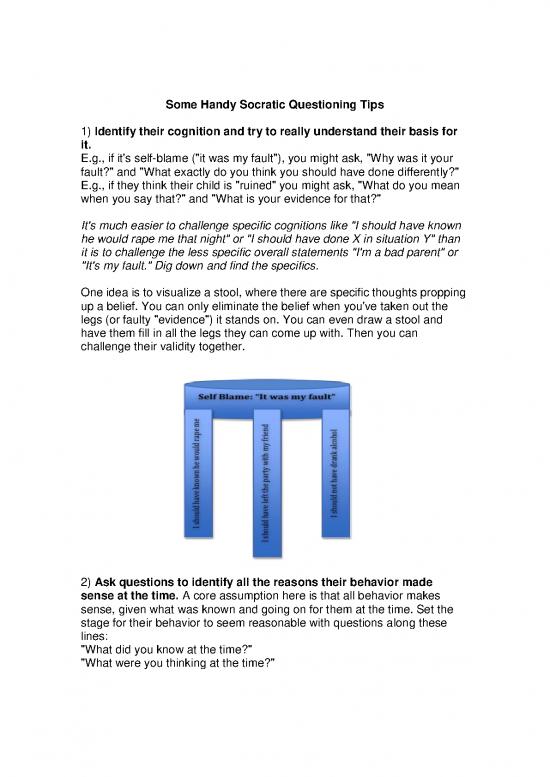 picture Socratic Questioning Pdf 85552 | Socratic Questioning Stool