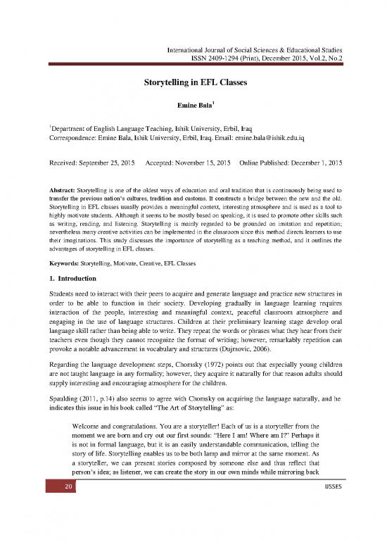 picture_Journal Pdf 85793 | Storytelling In Efl Classes