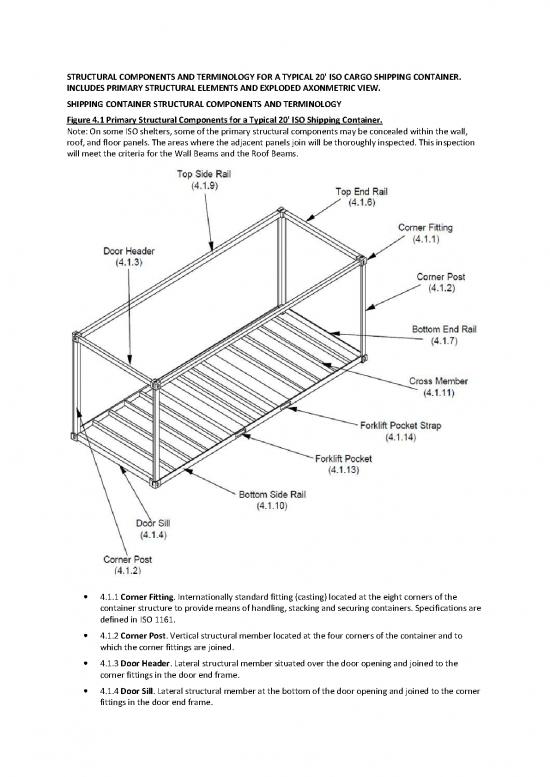 picture_Structural  Shipping Comments For Container