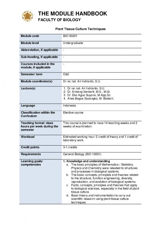 picture1_Plant Tissue Culture Pdf 85418 | The Module Handbook &ndash; Plant Tissue Culture Techniques