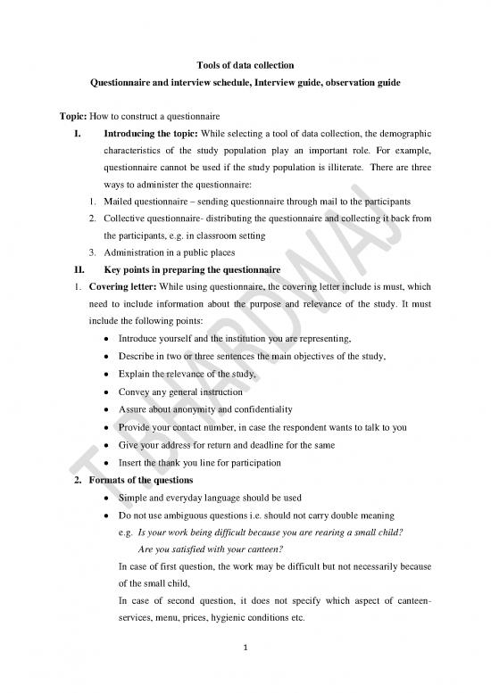 picture_Schedule Pdf 86599 | Tools Questionnaire And Inteview Schedule New