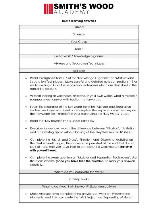 picture Simple Distillation Pdf 86257 | Year8sciencehomelearning Cycle3