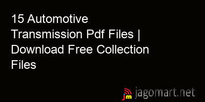 picture_15 Automotive Transmission Pdf Files | Download Free Collection Files