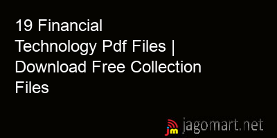 picture 19 Financial Technology Pdf Files | Download Free Collection Files