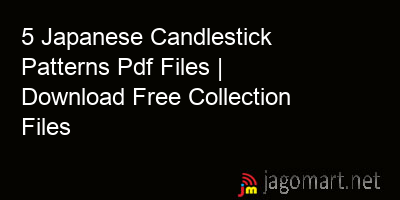 picture 5 Japanese Candlestick Patterns Pdf Files | Download Free Collection Files