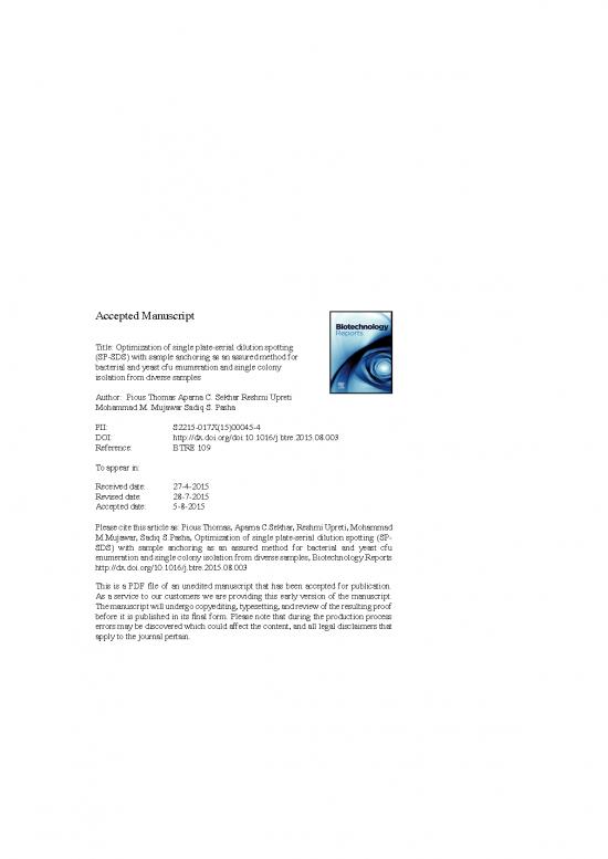 picture Serial Dilution Method Pdf 87494 | 1237103
