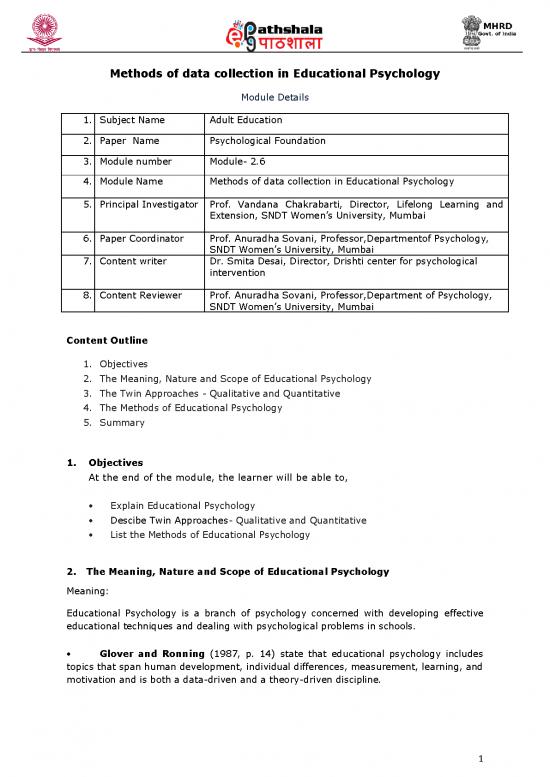 picture Qualitative Data Collection Methods Pdf 87540 | 1518002310note Methodsofdatacollectionineducationalpsychology