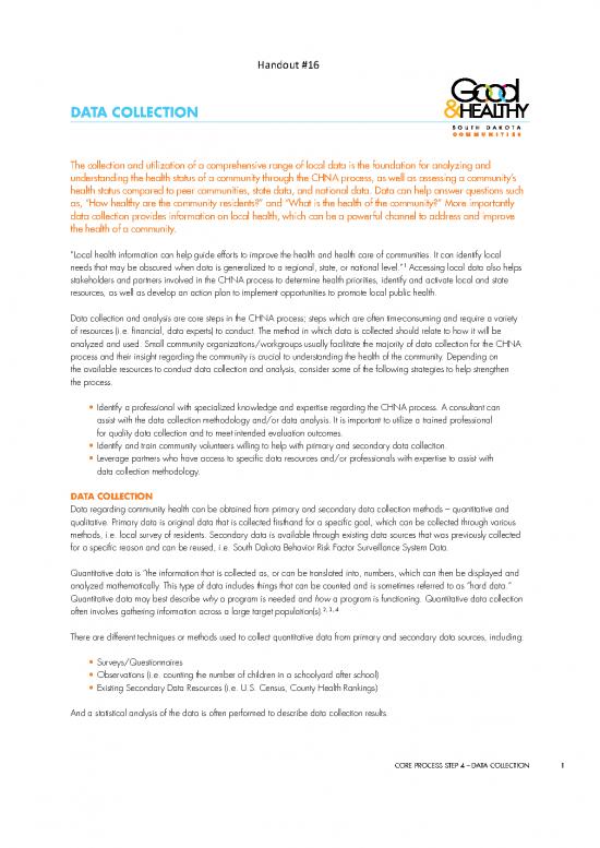 picture_Therapeutic Community Pdf 86994 | 16 Handout Ghcommunitytoolkit Step4 Datacollection