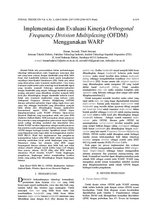 picture Frequency Division Multiplexing Pdf 87808 | 190373 Id Implementasi Dan Evaluasi Kinerja Orthog