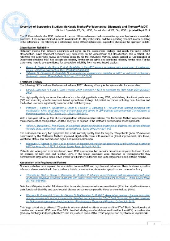 picture_Mckenzie Method Pdf 87795 | 2019 Sept Overview Of Supportive Studies Links