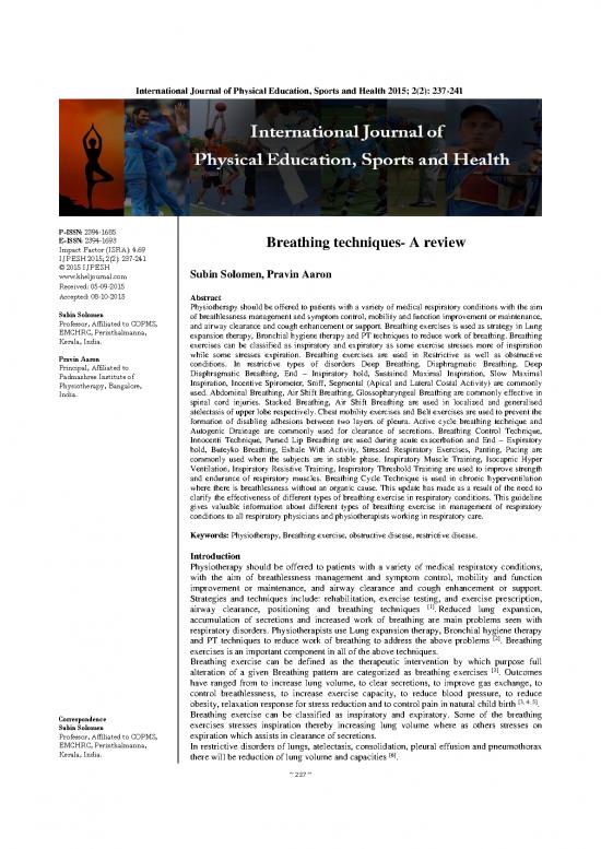 picture Types Of Breathing Exercises Pdf 86840 | 2 2 13