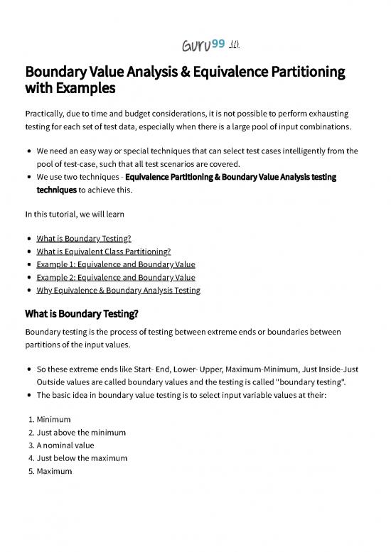 picture_Thermal Analysis Pdf 88939 | 2  More Examples   Boundary Value Analysis & Equivalence Partitioning With Examples