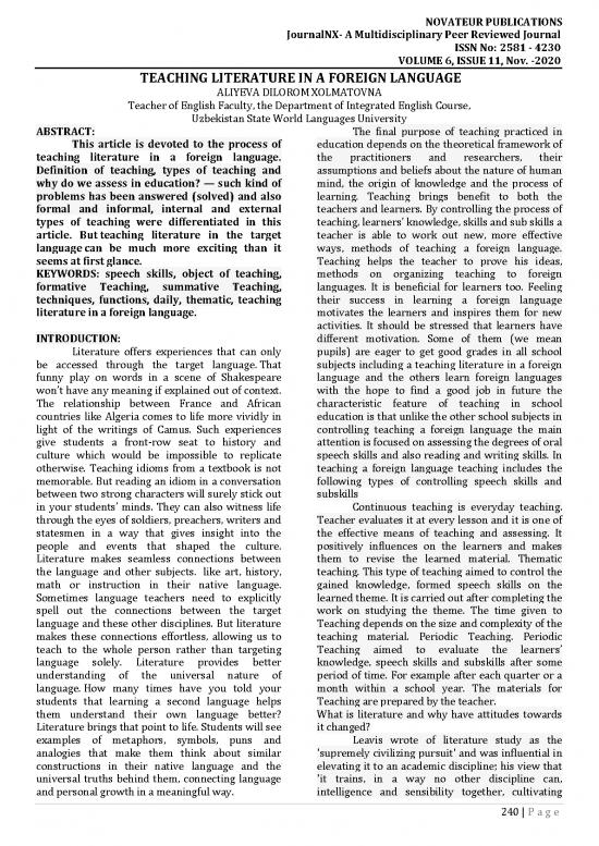 picture Journal Pdf 88810 | 335670 Teaching Literature In A Foreign Languag 1aba2cfa