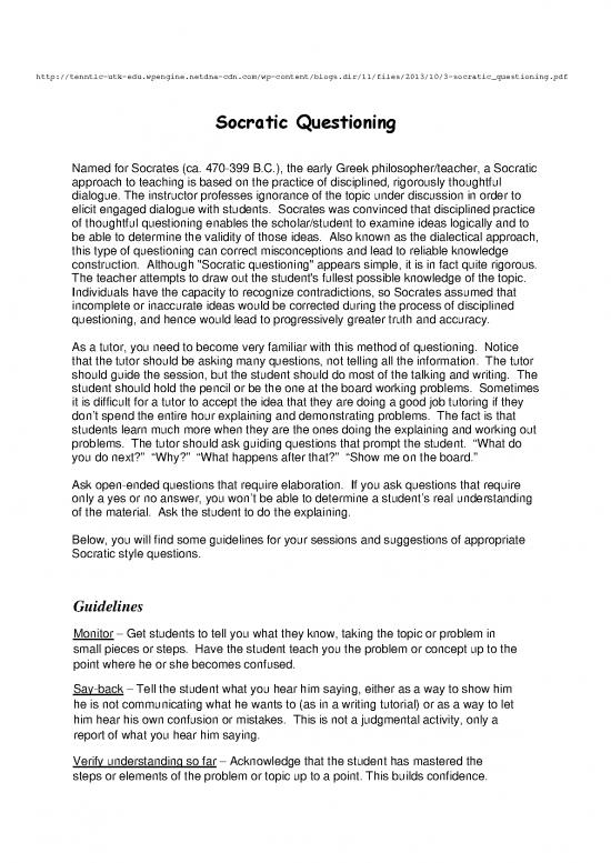 picture_Socratic Questioning Pdf 87169 | 3 Socraticquestioning