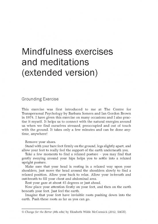 picture Mindfulness Exercises Pdf 87066 | 47041 05 Mindfulness Exercises