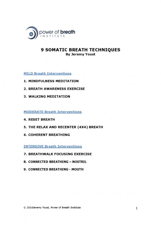 picture Mindfulness Exercises Pdf 87349 | 9 Somatic Breath Techniques