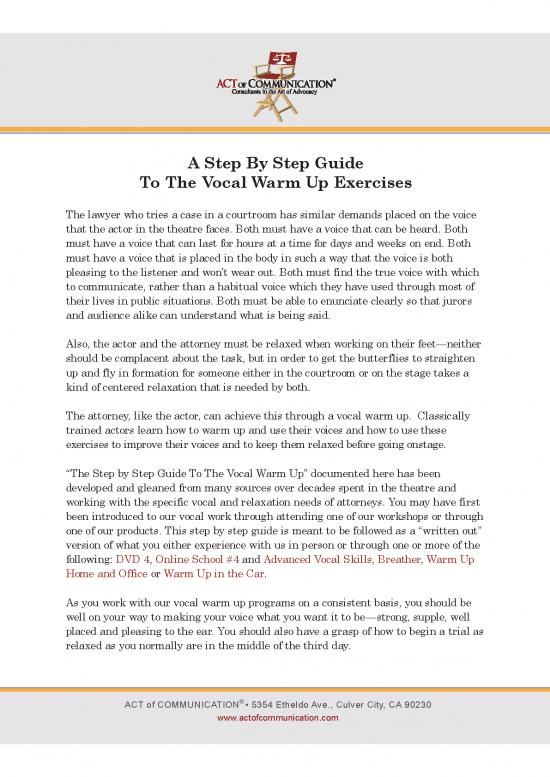 picture1_Therapeutic Exercises Pdf 87272 | A Step By Step Guide To The Vocal Warm Up Exercises