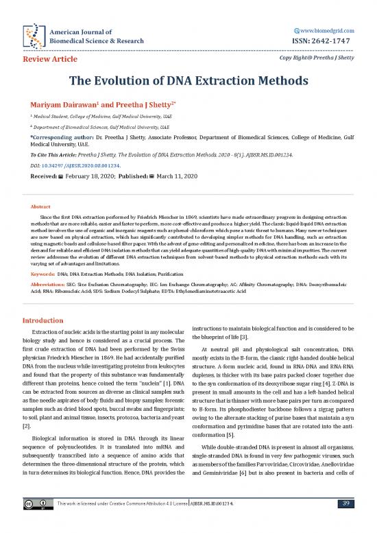 picture1_Dna Extraction Methods Pdf 87360 | Ajbsmi001234