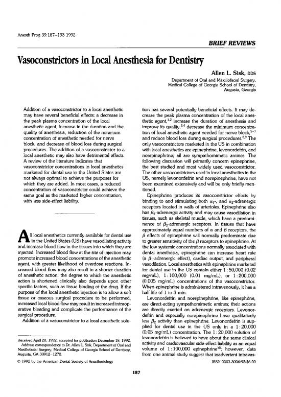 picture Local Anesthesia Pdf 86931 | Anesthprog00255 0009