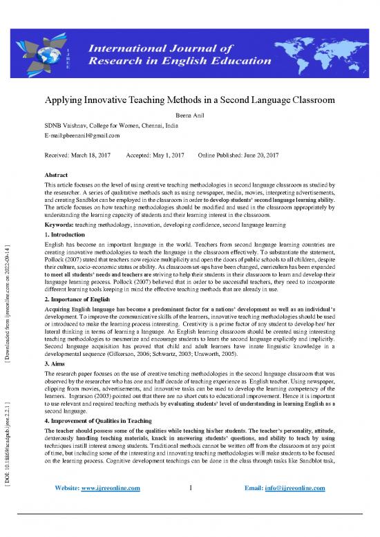 picture Second Language Teaching Methods Pdf 87674 | Article 1 55 En