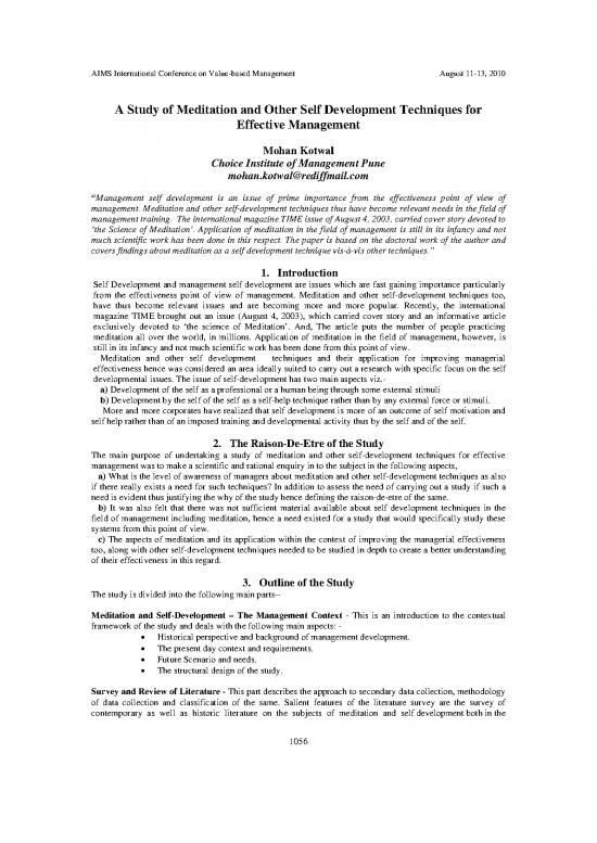 picture1_Study Pdf 87067 | Article On Self Management