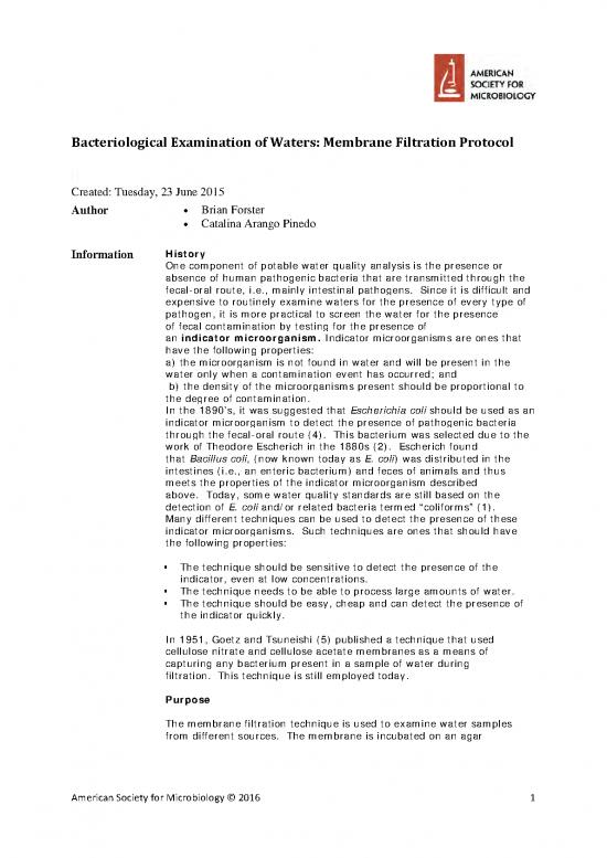 picture_Thermal Analysis Pdf 88291 | Bacteriological Examination Of Waters Membrane Filtration Protocol
