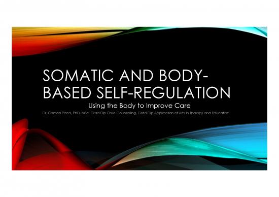 picture1_Counselling Techniques Pdf 87237 | Body Based Self Regulation Ppt