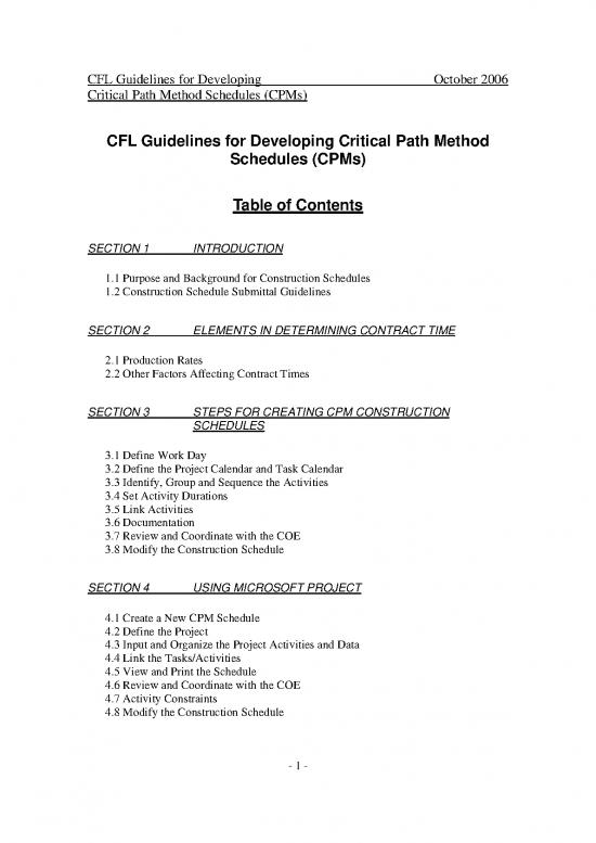 picture Critical Path Method Construction Example Pdf 87642 | Cfl Guidelines