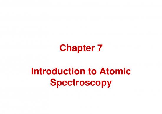 picture Atomic Spectroscopy Pdf 87012 | Ch 7 Introduction To Atomic Spectroscopy
