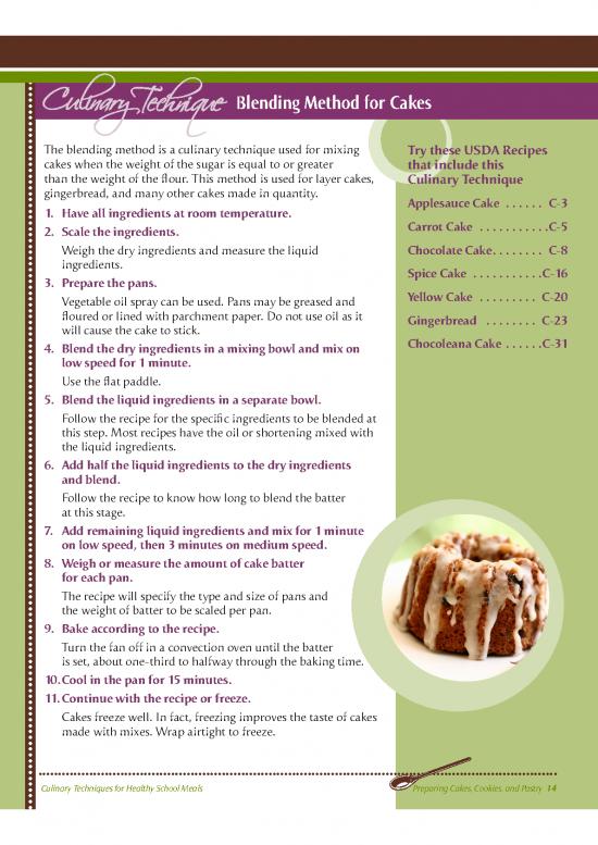 picture1_Oil Pdf 87885 | Chapter 10   Blending Method For Cakes