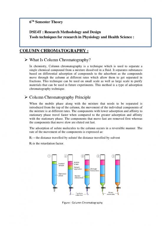 picture1_Design Of Experiments Pdf 87055 | Column Chromatography