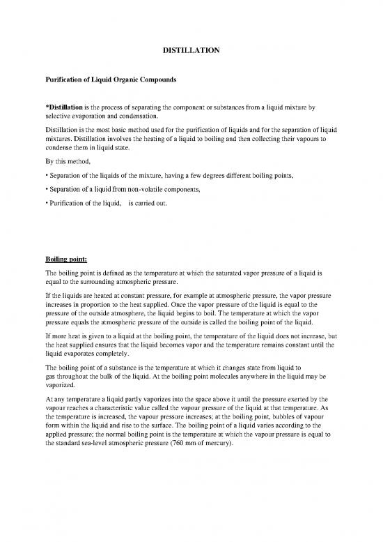 picture Simple Distillation Pdf 87363 | Distillation