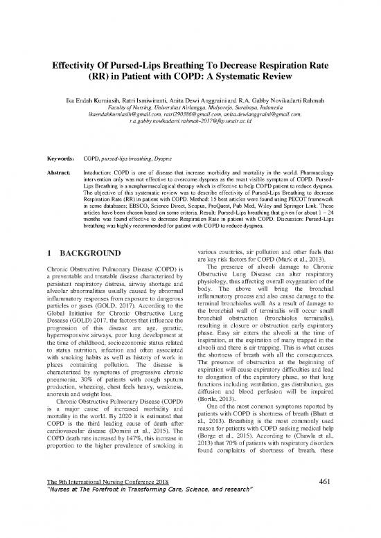 picture_Effectivity Of Pursed Lips Breathing To Decrease Respiration Rate (rr) In Patient With Copd  A Systematic Review