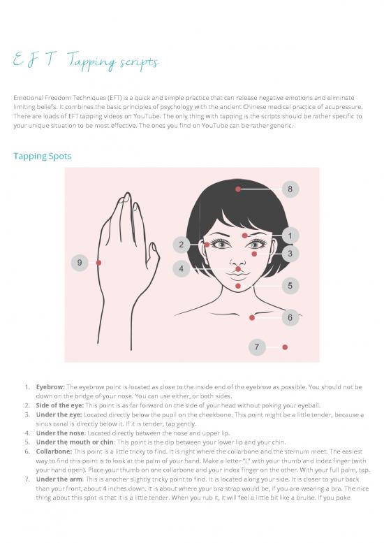picture Eft Tapping Pdf 88880 | Eft Tapping Scripts