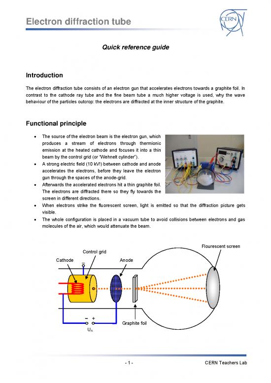 picture1_Electron Diffraction Pdf 87681 | Electron Diffraction Tube Qrg