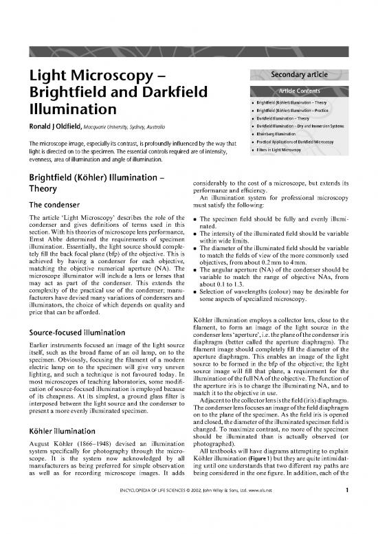 picture1_Light Microscopy Pdf 88643 | Els Brighdarkfield