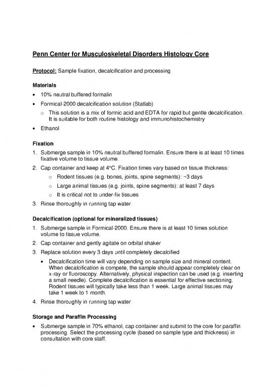 picture1_Processing Pdf 86884 | Fixation Decalcification And Processing