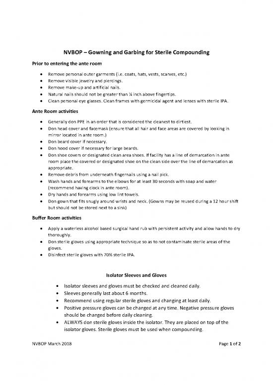picture1_Ppe Pdf 88354 | Gowning And Garbing Procedure 17