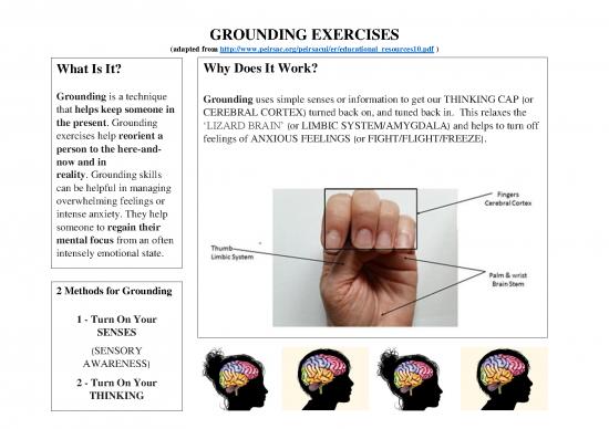 picture_Grounding Exercises Pdf 87174 | Grounding Exercises