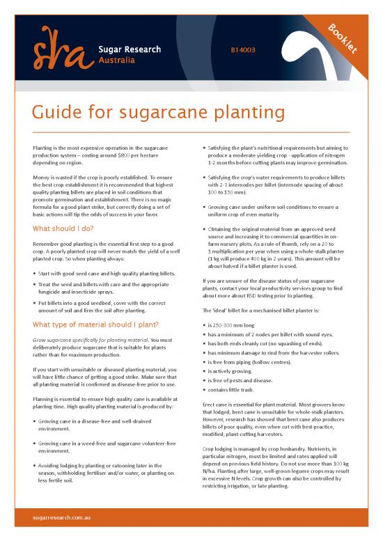picture1_Theory Of Production Pdf 88124 | Guide For Sugarcane Planting B14003