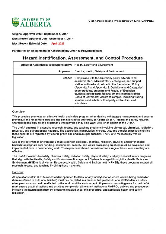 picture1_Academic Pdf 88948 | Hazard Identification Assessment Control Procedure